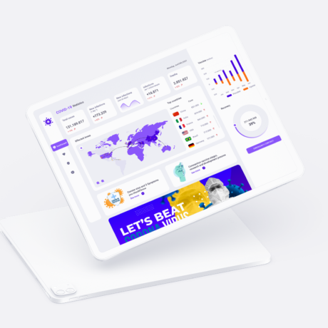 DashBoard-Covid Statistics